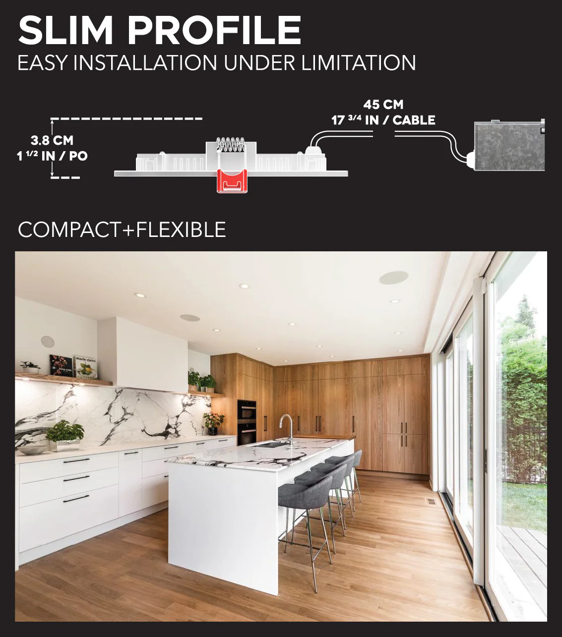 6" Smart WiFi RGB+White LED Recessed Light Fixture - Image 5