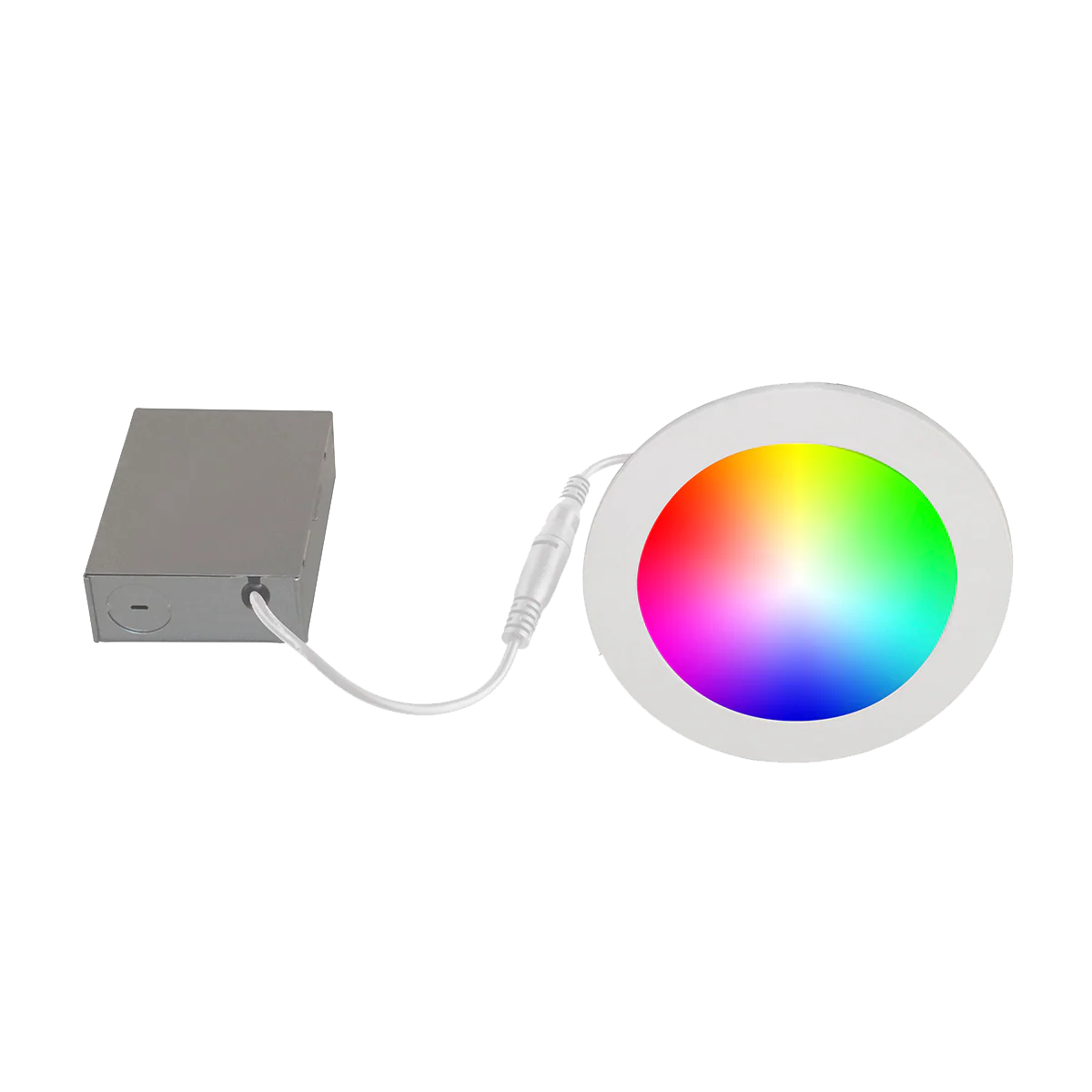 6" Smart WiFi RGB+White LED Recessed Light Fixture (12-Pack) - Image 5